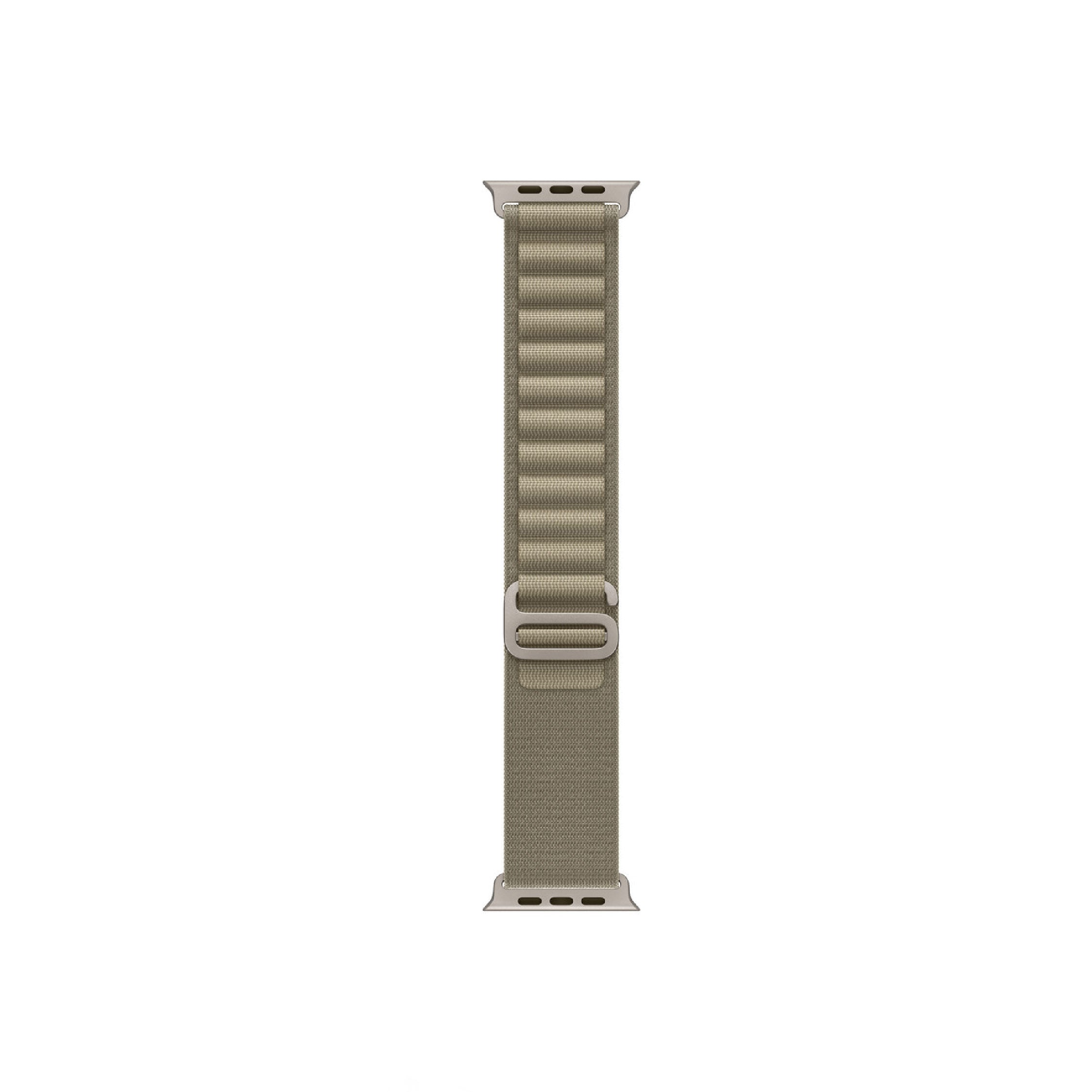 Apple Watch Strap Olive Alpine Trail Loop 49mm (ultra)