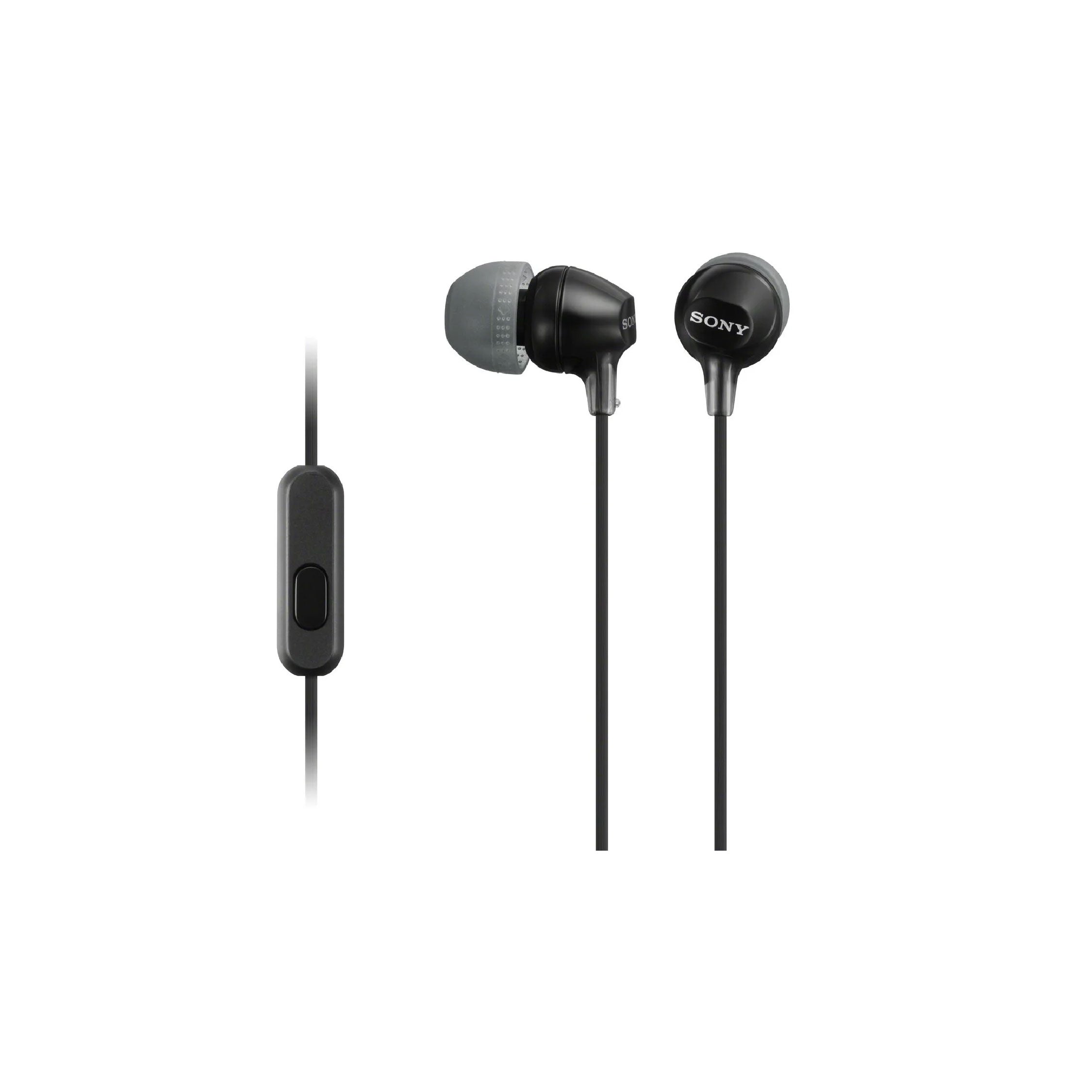 Sony stereo wired headphones - black