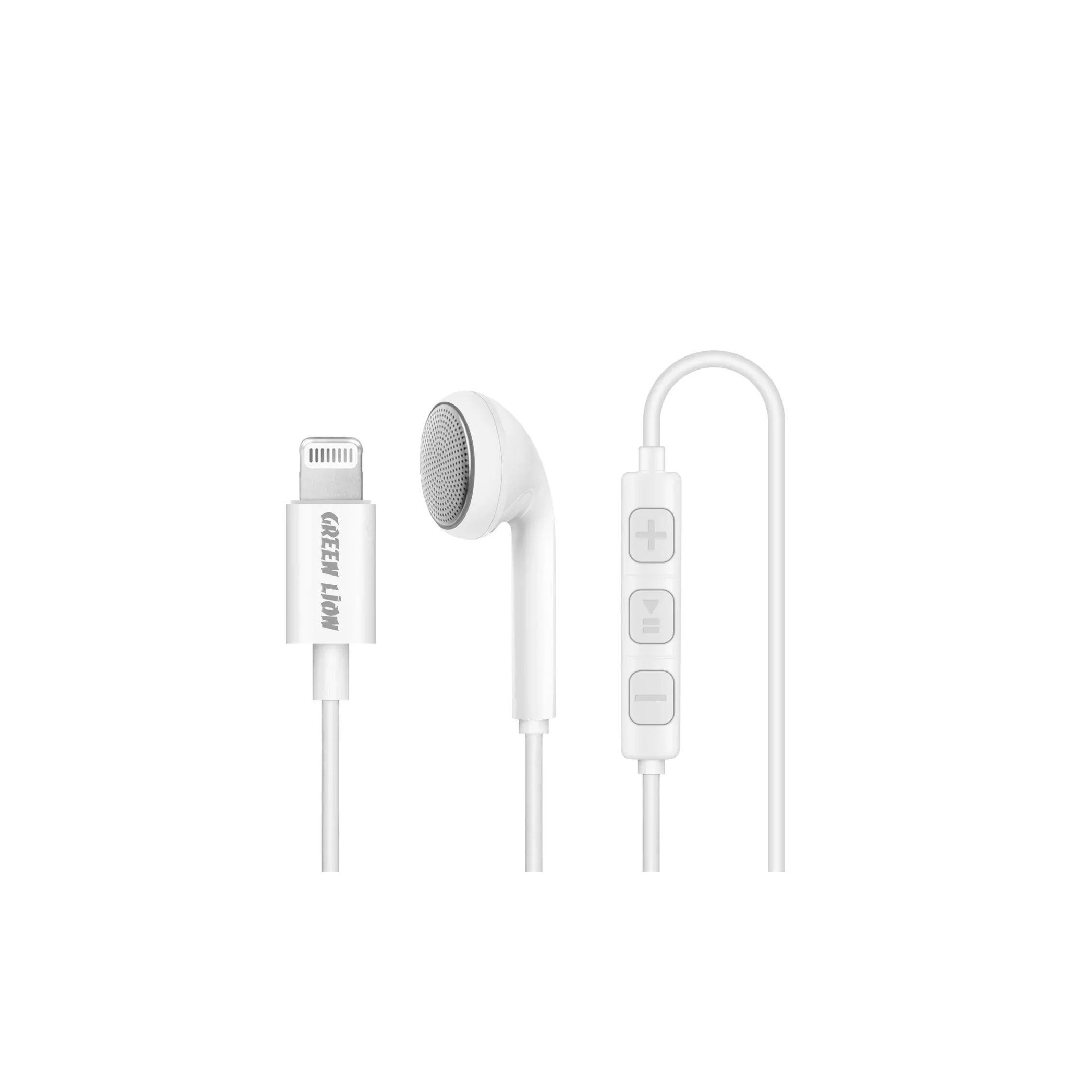 Green Lion MFI Mono Earphone with Lightning Connector