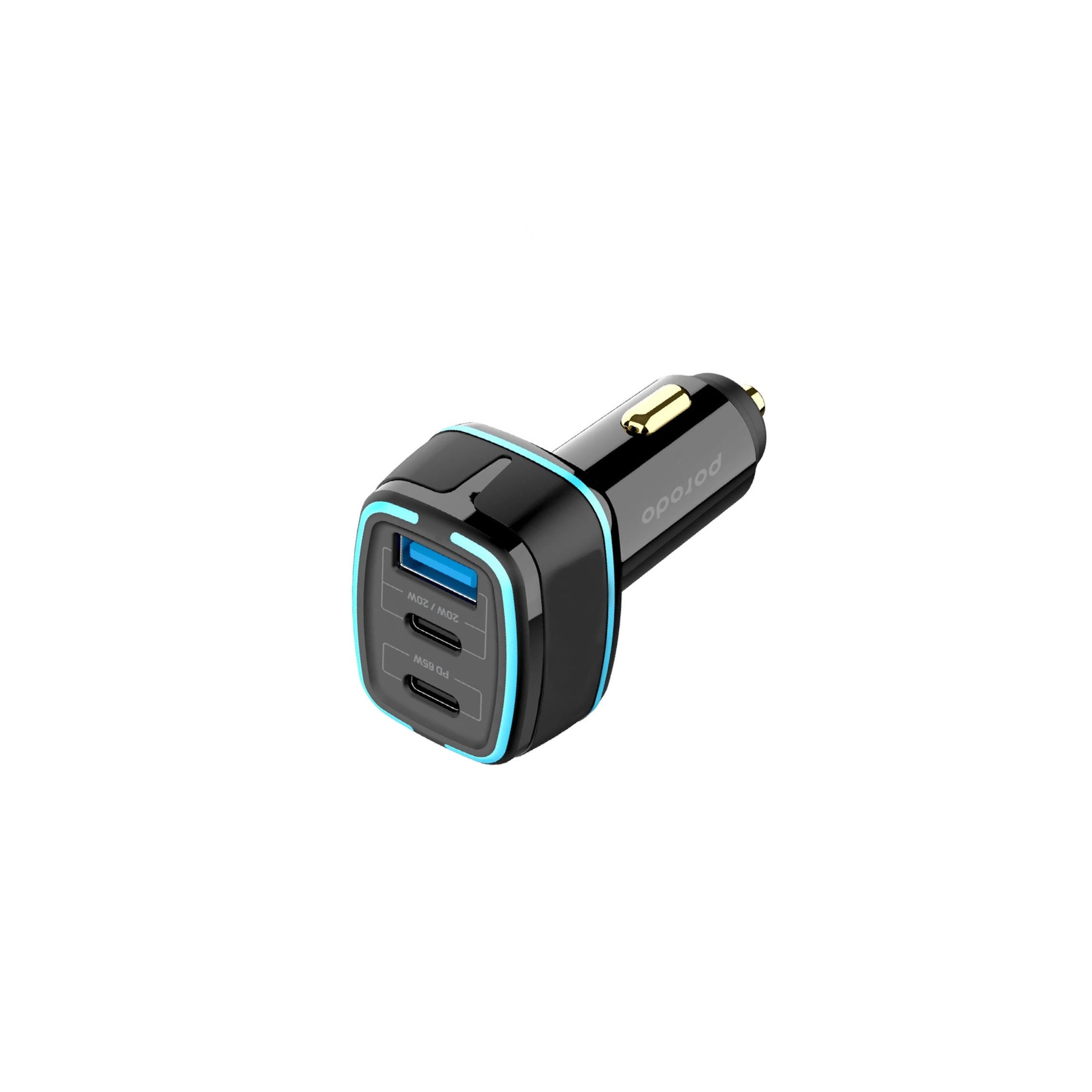 Porodo Dual Output Car Charger 44.5w