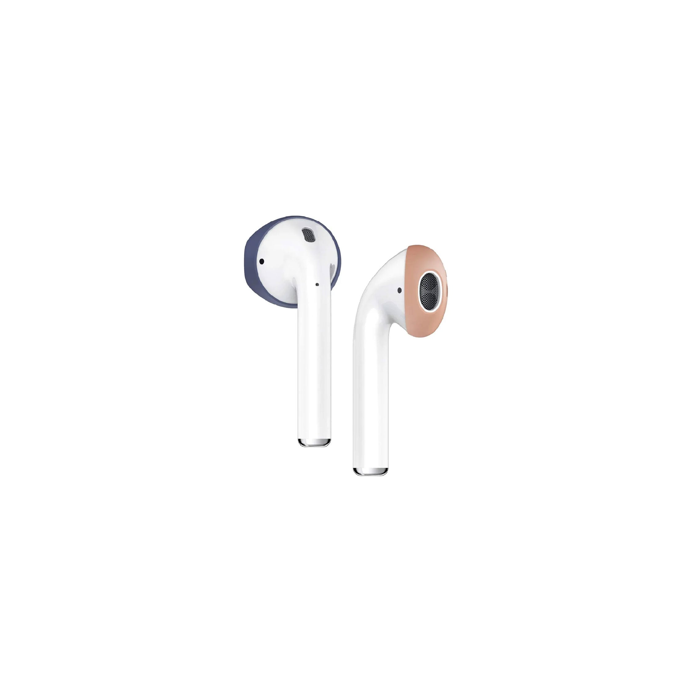 Elago Airpods Secure Fit - Jean Indigo/Peach