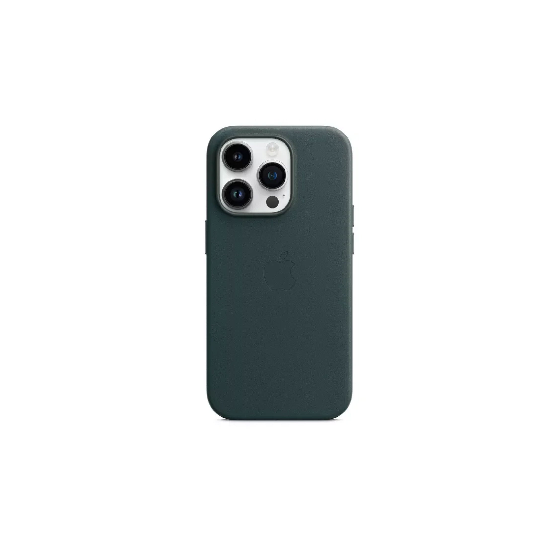 Apple iPhone 14 Pro Leather Case with MagSafe -Forest Green