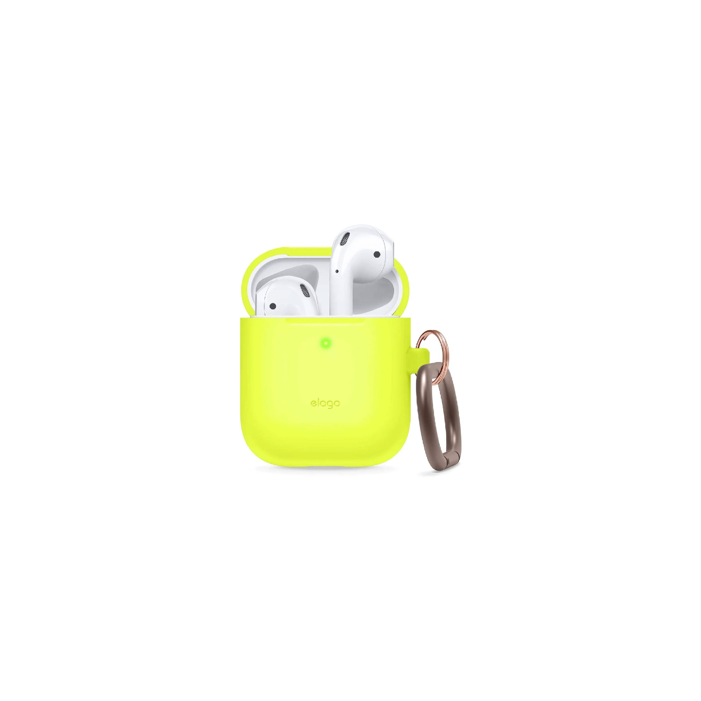 Elago 2nd Generation Airpods Hang Case - Neon Green