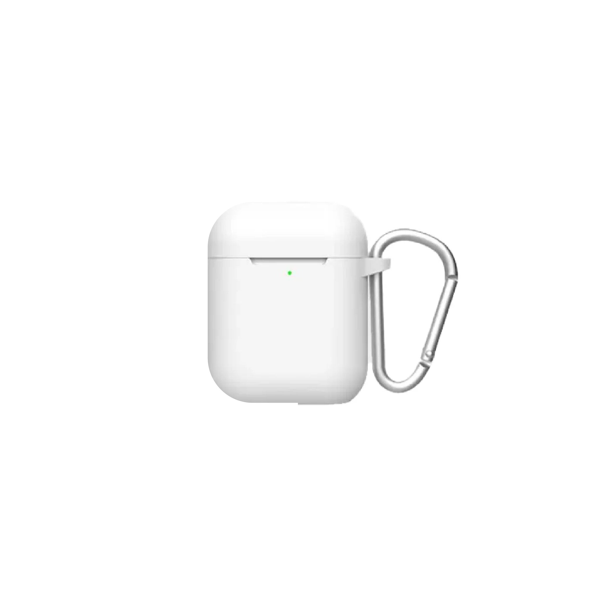 Green Lion Berlin Series Silicone Case for Airpods 1/2 - White