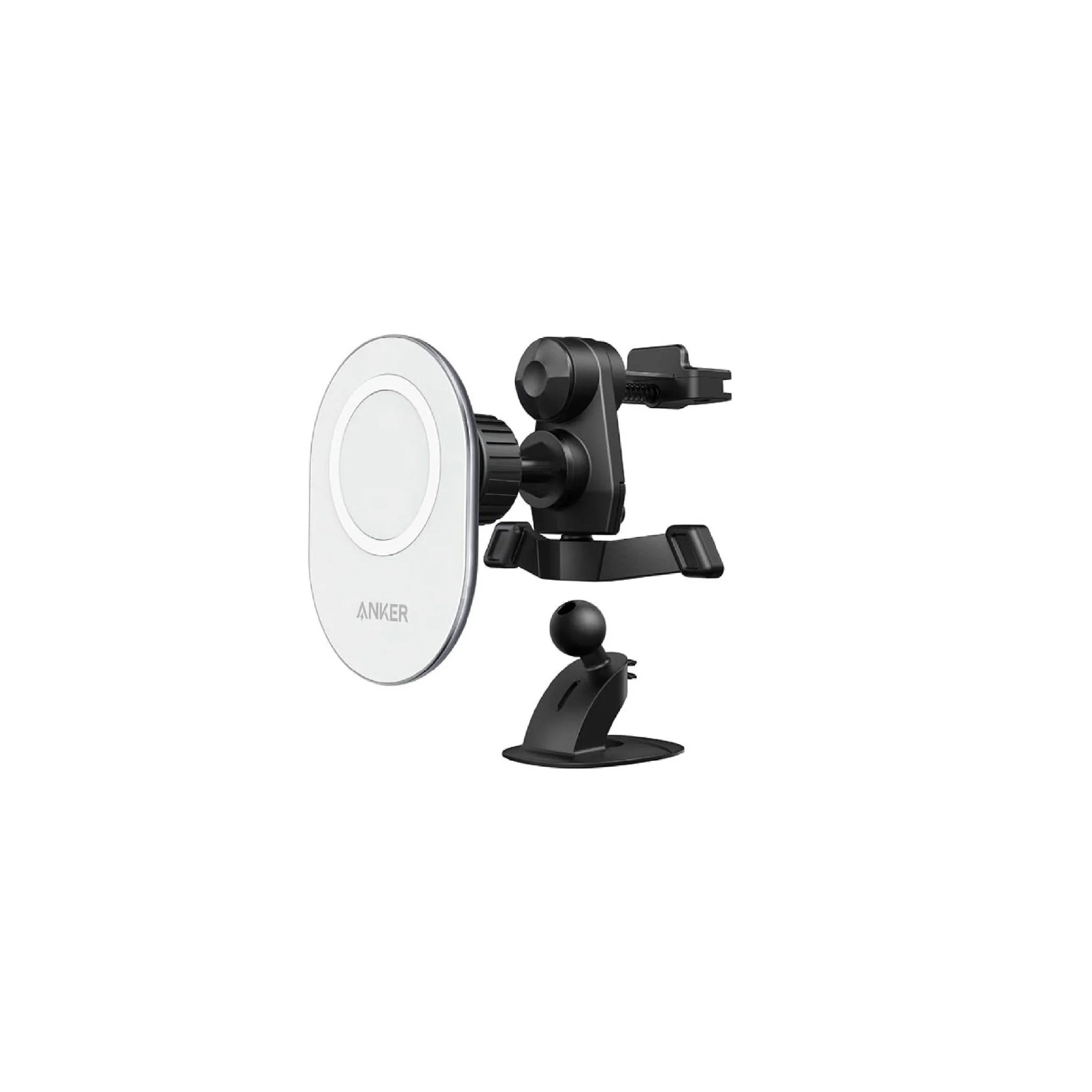 Anker car charging mount - white