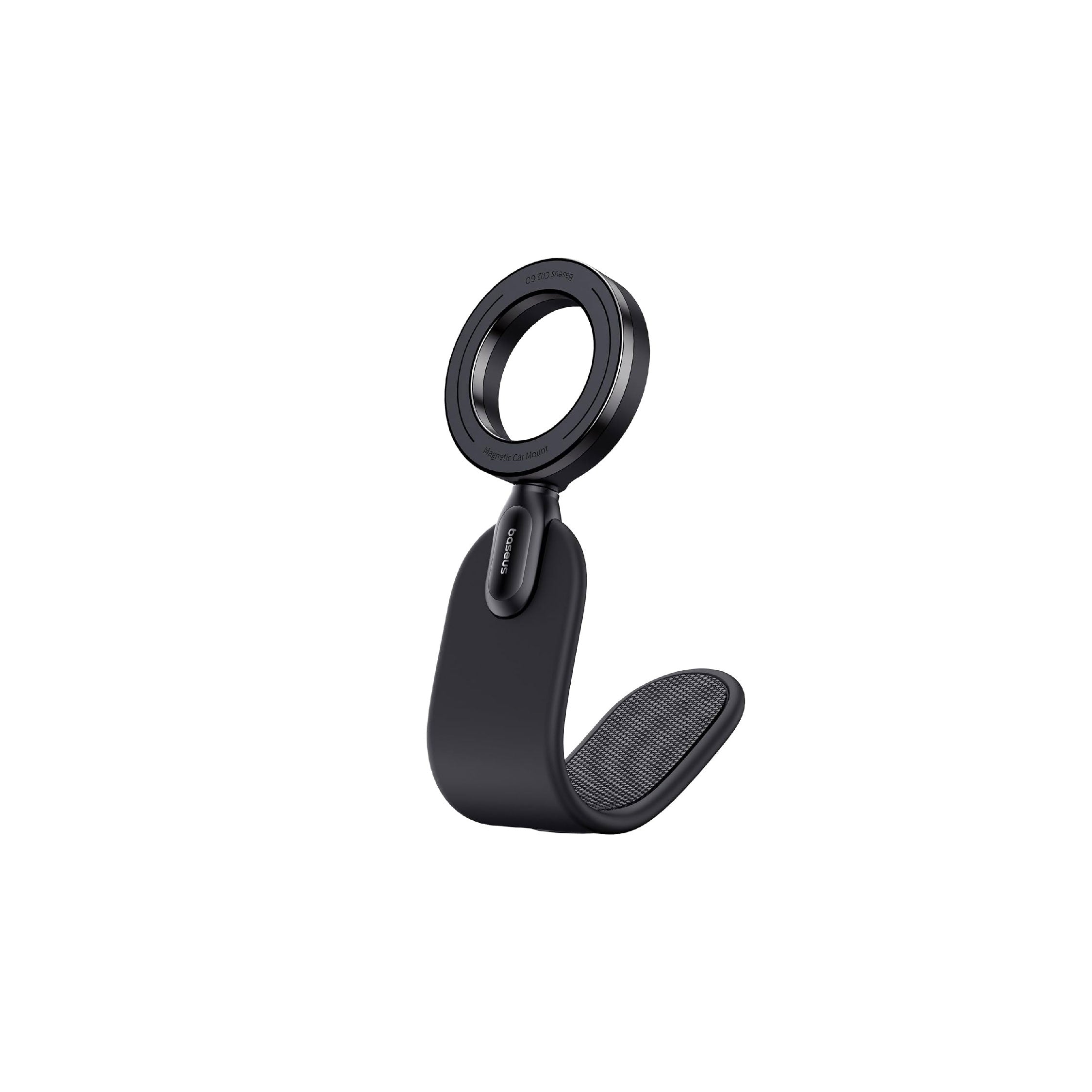 Baseus C02 Go Magnetic Car Phone Holder 360° Rotatable, Bendable Car Mount - Black