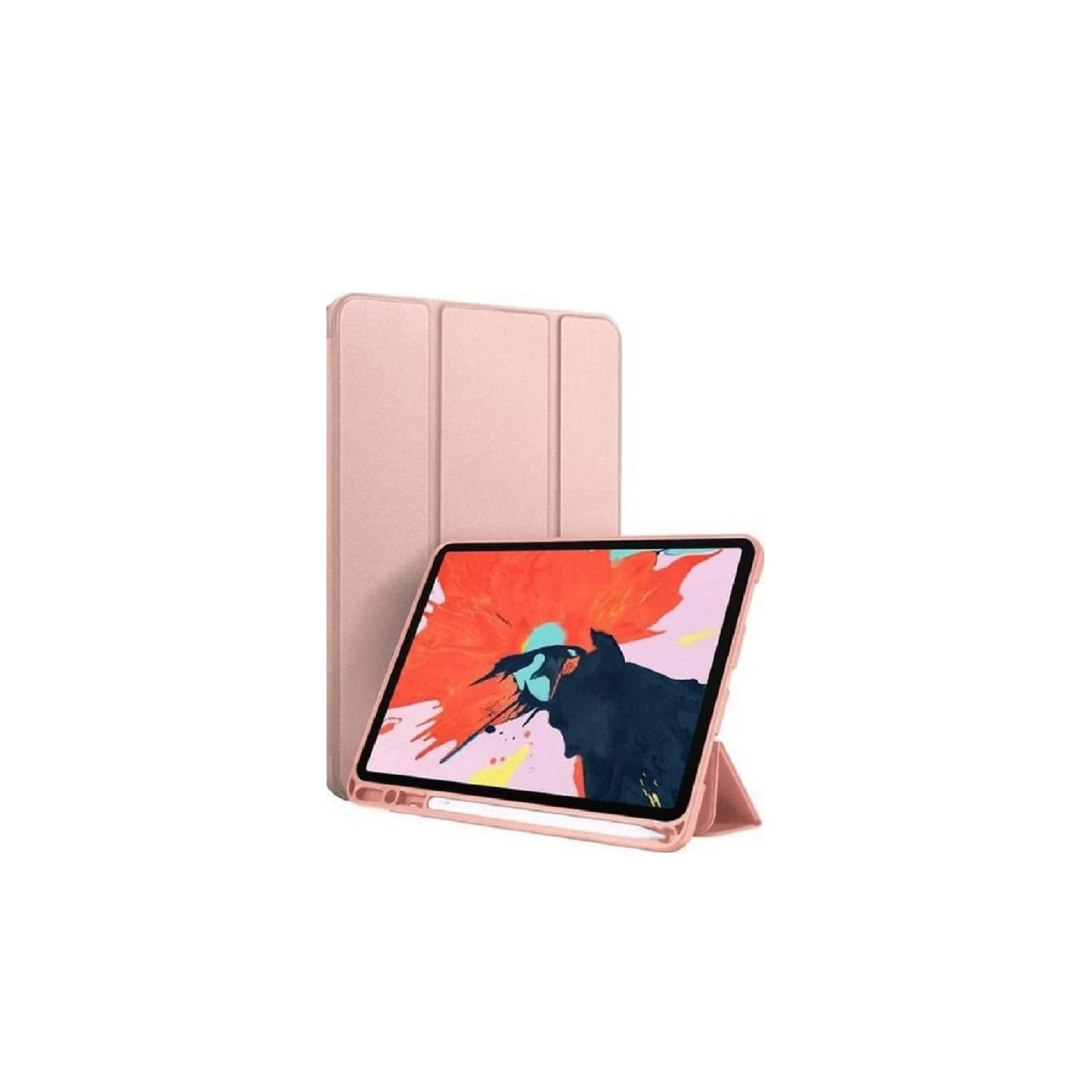 Green Lion Premium Leather Case for Apple iPad Air 10.9 & 11 2020 -Pink