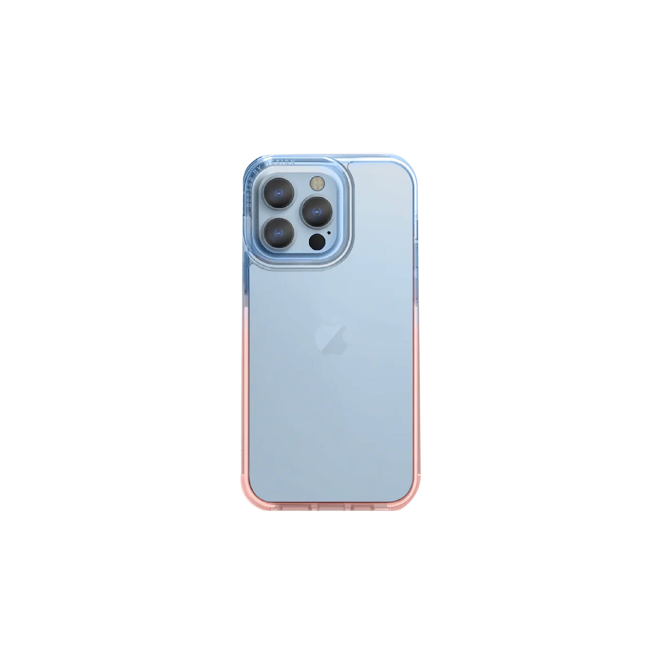 Uniq Combat duo series protective case iPhone 13 - Blue/Pink