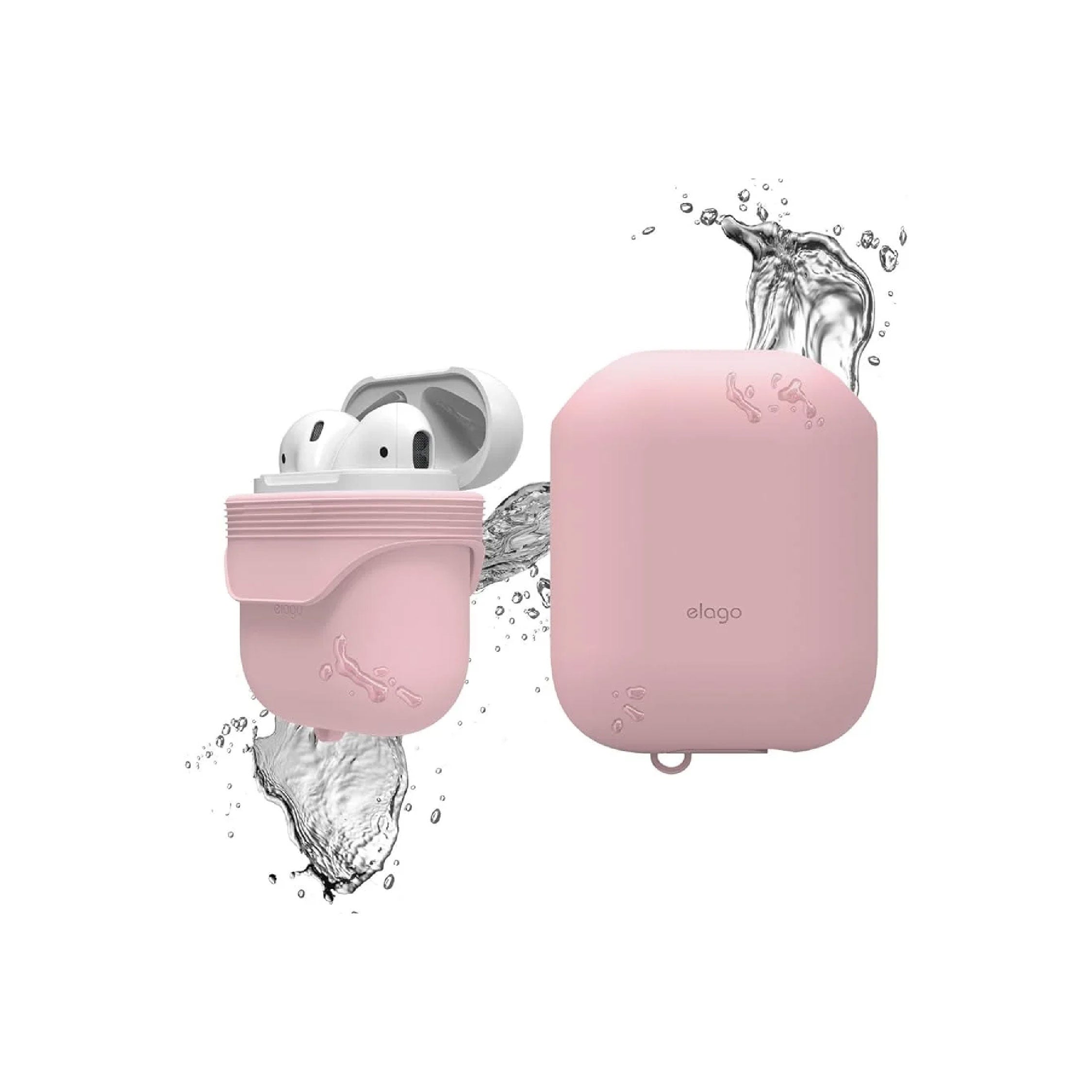 Elago Waterproof Case for Apple Airpods - Lovely Pink