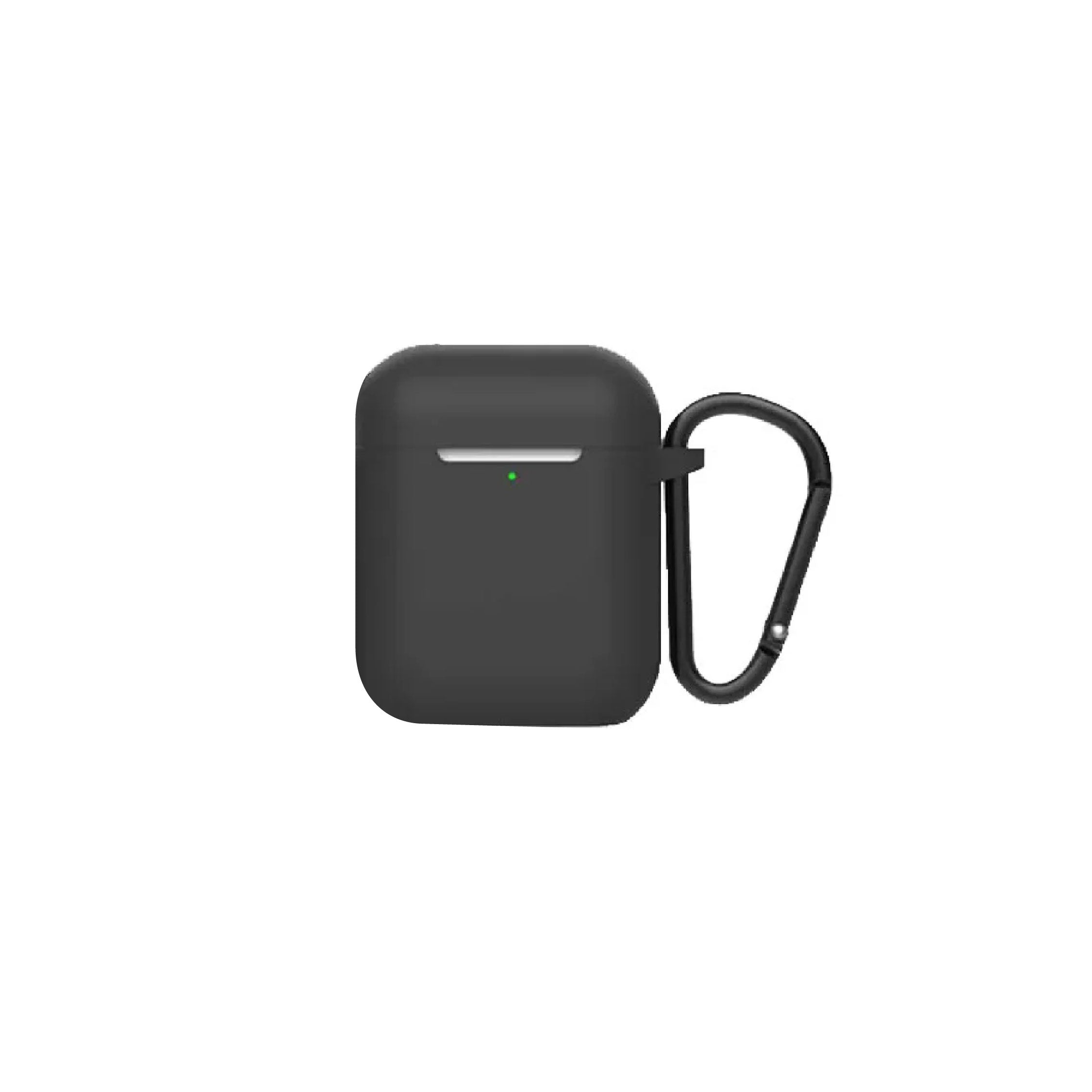 Green Lion Berlin Series Silicone Case for Airpods 1/2 - Black