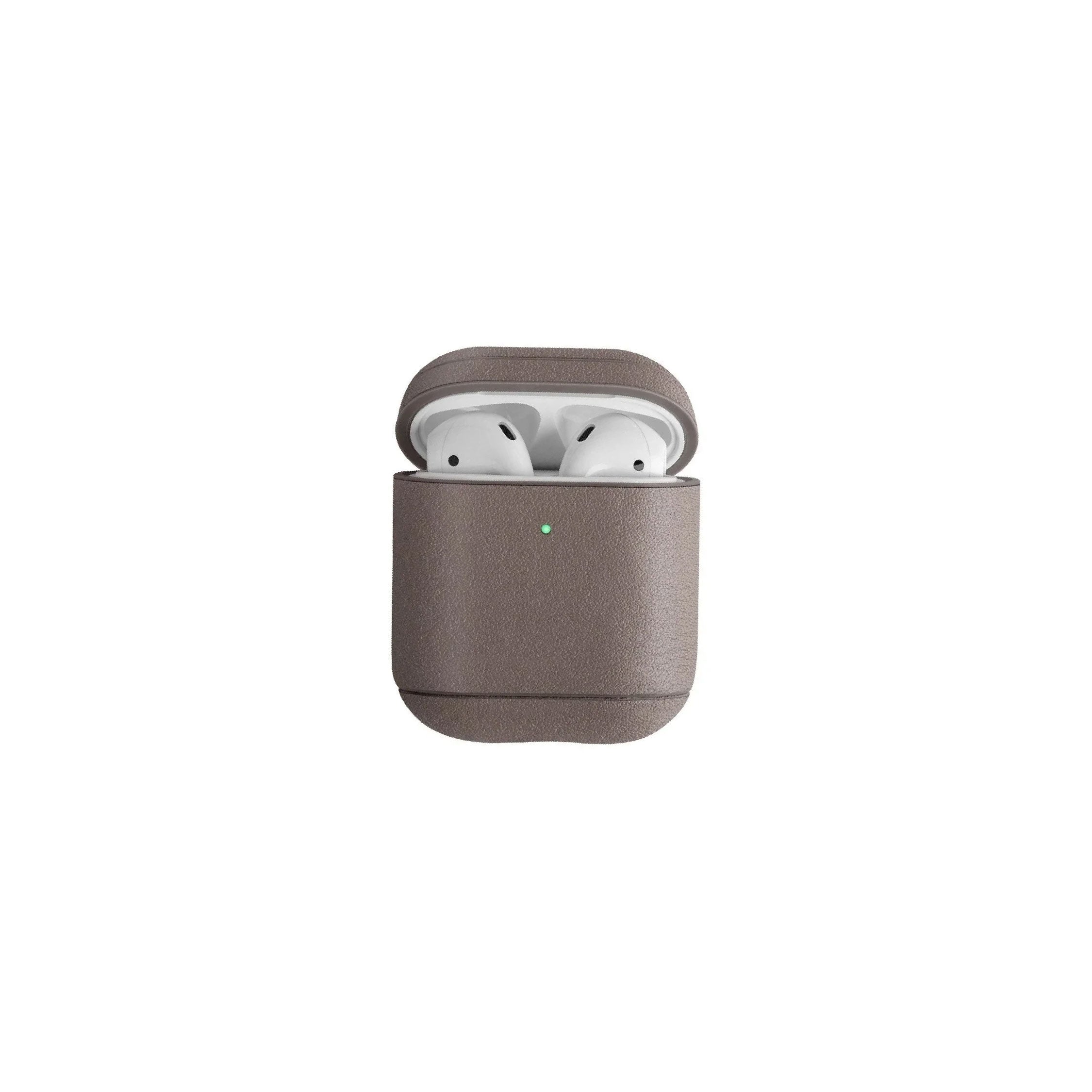 Uniq Terra Geniune Leather Airpods (2019) Snap Case - Sand (Beige)